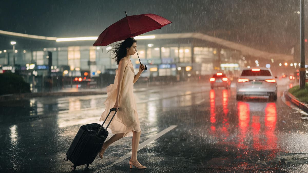 Getting out of the airport at 2am