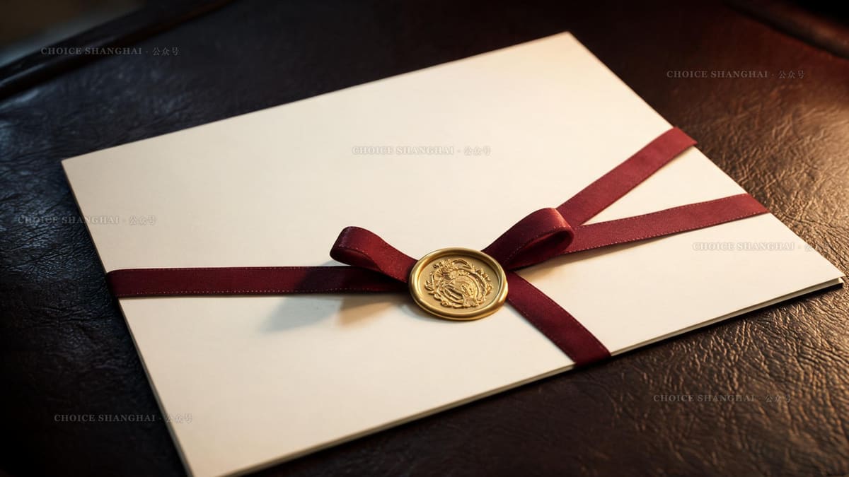 A formal authentication certificate with a gold embossed seal and red ribbon on a dark desk, representing an apostille