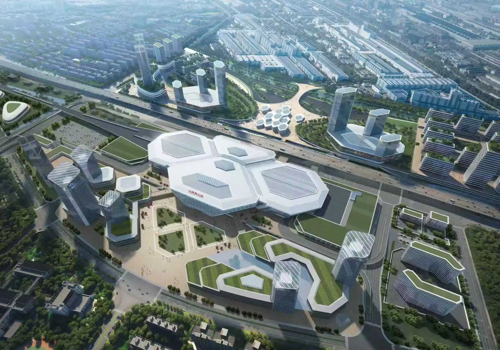 Baoshan Station rendering